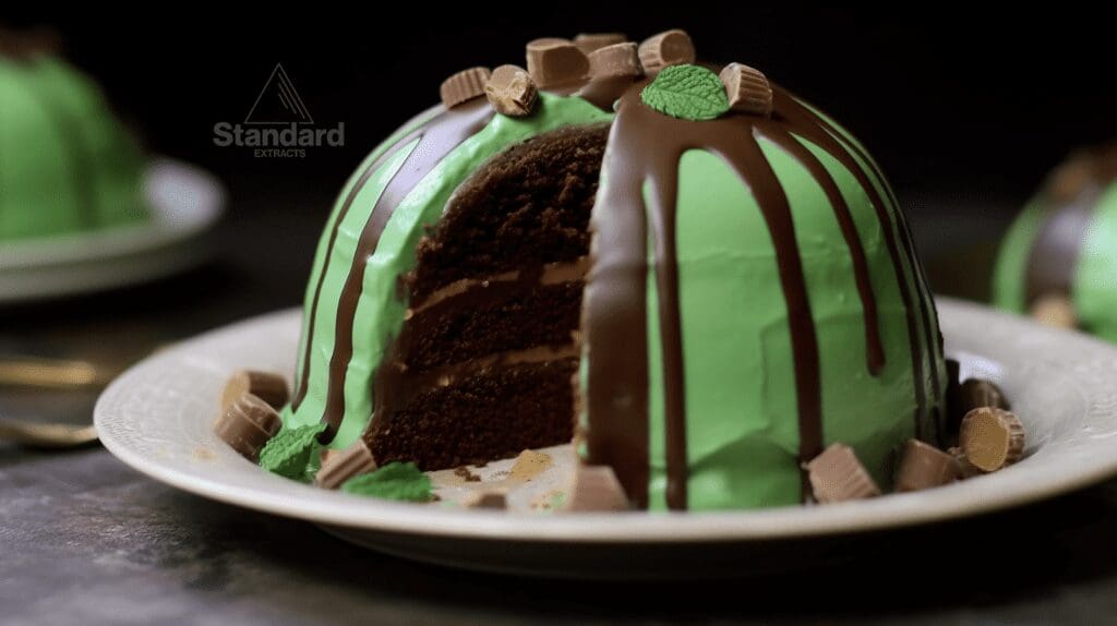 Standard CBD Mint Chocolate Cookie Dome Cake Recipe