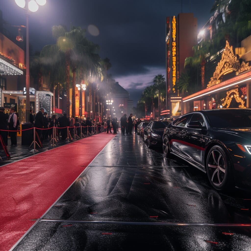 Hollywood's red carpet event