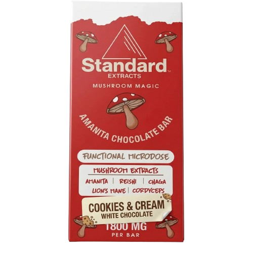 Amanita Muscaria Mushroom Chocolate Bar (1800 MG)