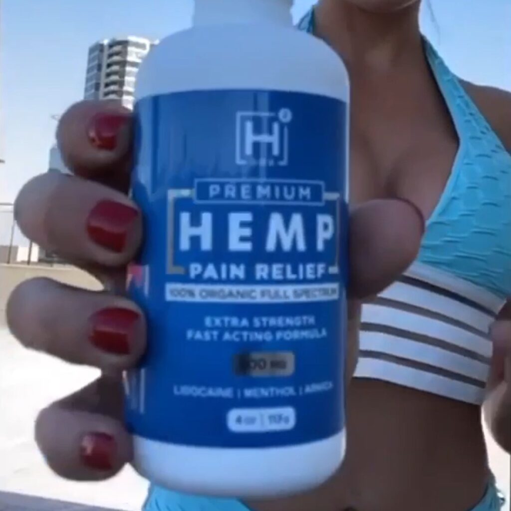 Pain Cream with 500mg Full-Spectrum CBD, Arnica & Menthol