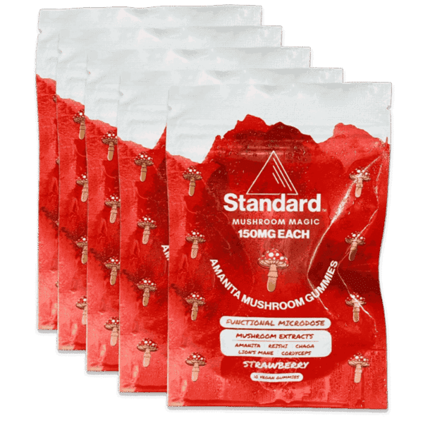 Amanita Muscaria Mushroom Gummies - Pack 5
