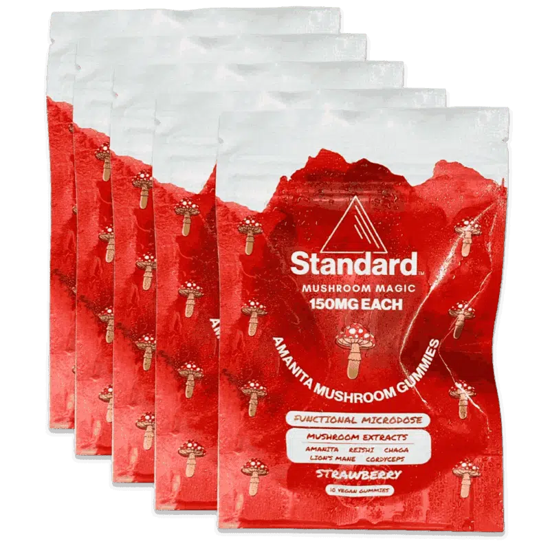 Amanita Muscaria Mushroom Gummies - Pack 5