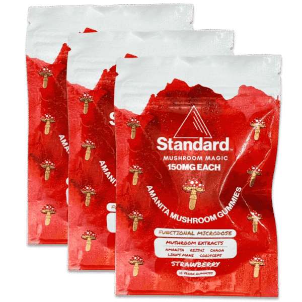 Amanita Muscaria Mushroom Gummies - Pack 3