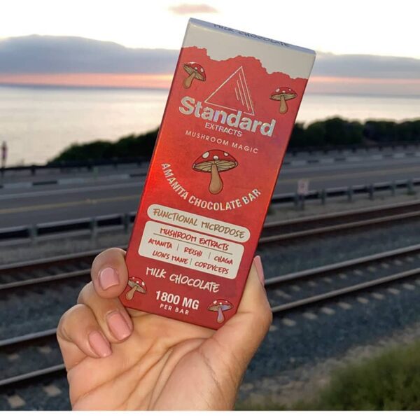 Amanita Muscaria Mushroom Chocolate Bar (1800 MG) - Image 3