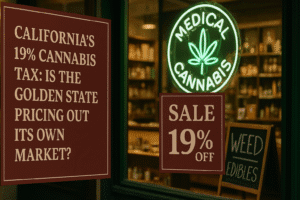 California cannabis excise tax
