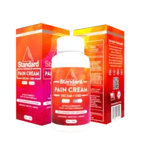 StandardCBD Pain Cream with Delta8, Arnica, and lidocane