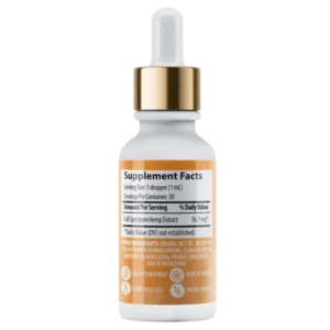 StandardCBD Award Winning Pet CBD Tincture Label