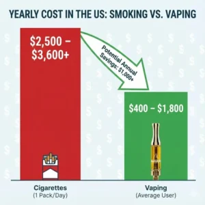 vape vs cig cost in US
